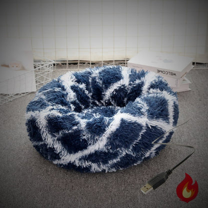 USB Heated Pet Bed Cat Dog Warming Nest