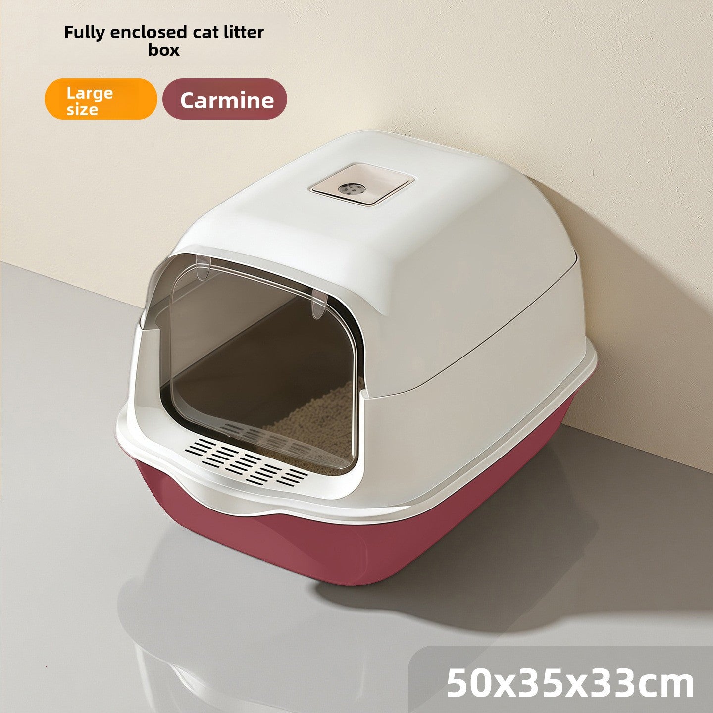 Katzentoilette mit UV-Sterilisation und Geruchskontrolle