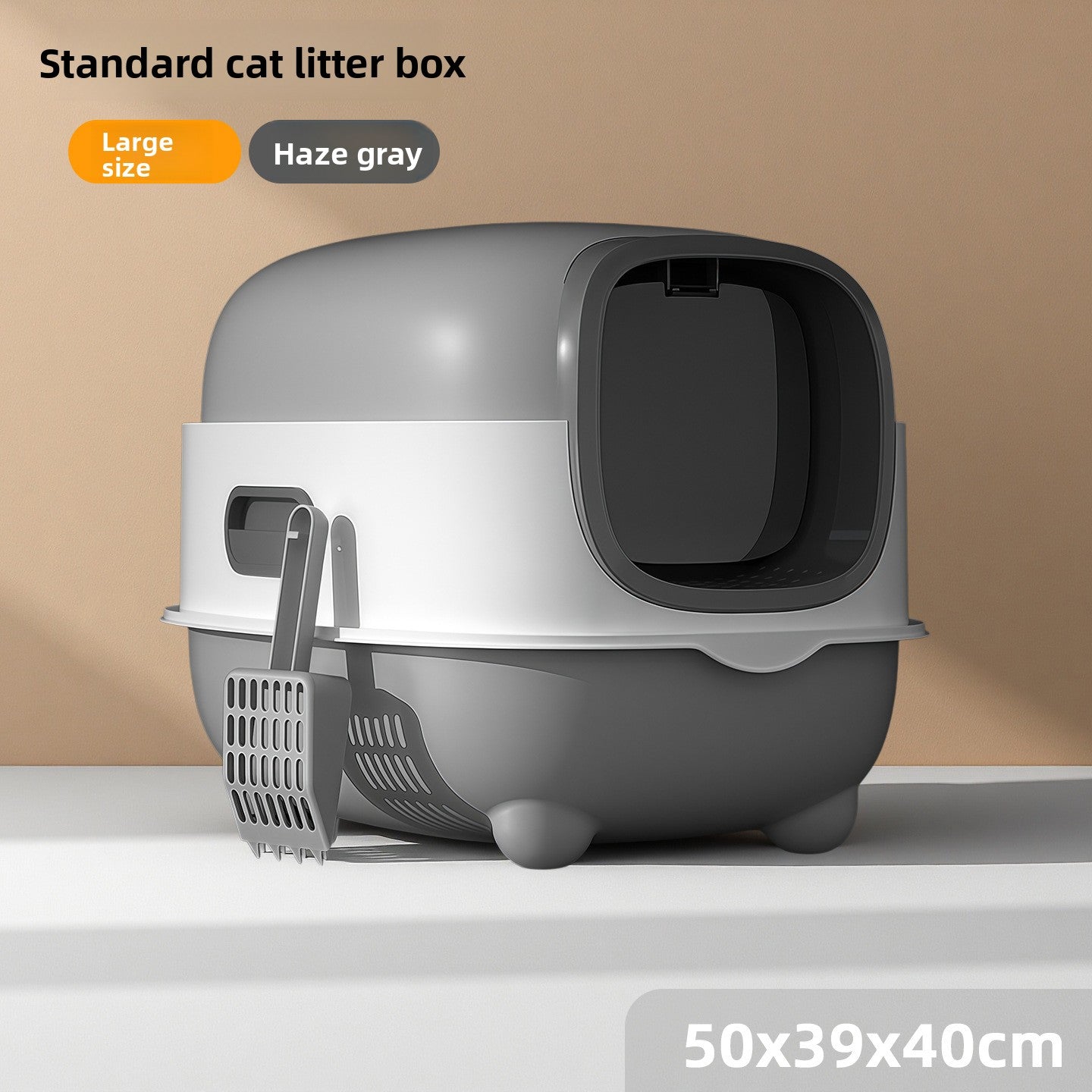 Katzentoilette mit UV-Sterilisation und Geruchskontrolle