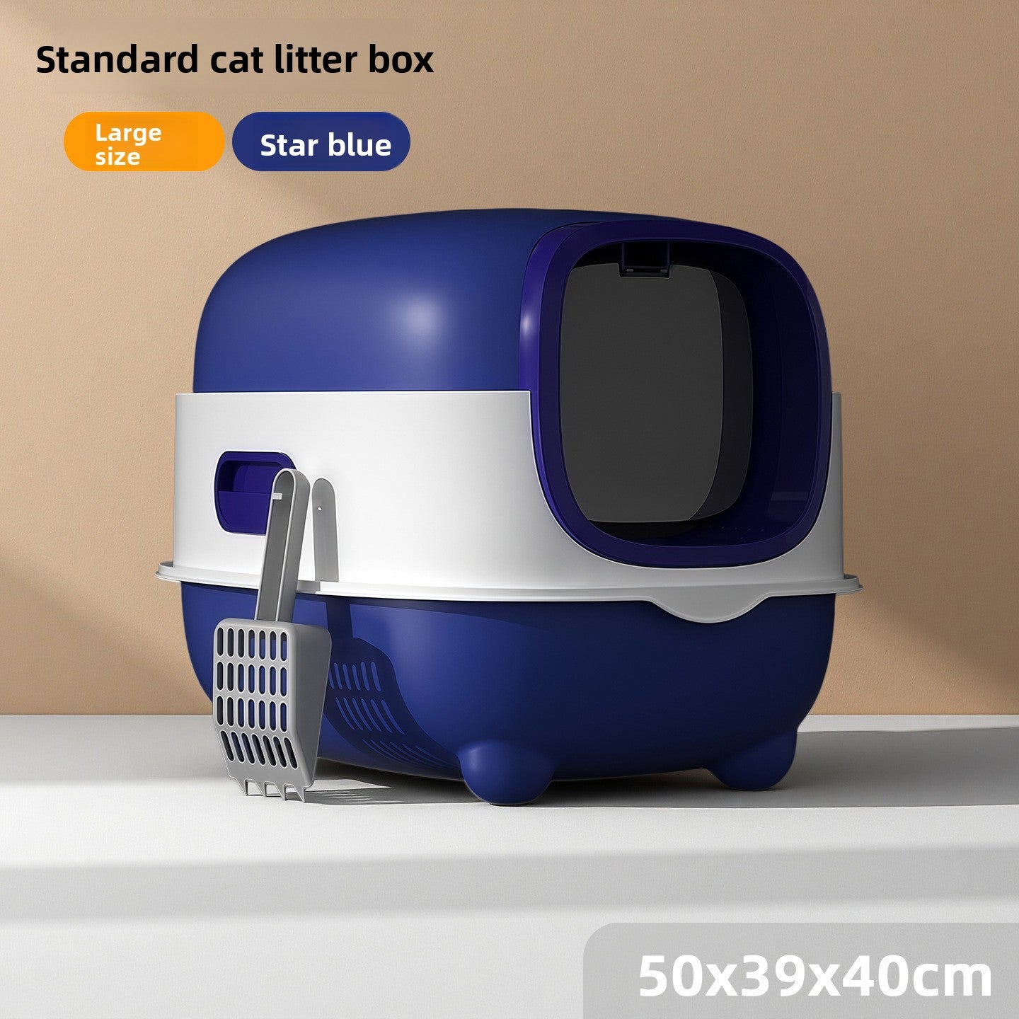 Katzentoilette mit UV-Sterilisation und Geruchskontrolle