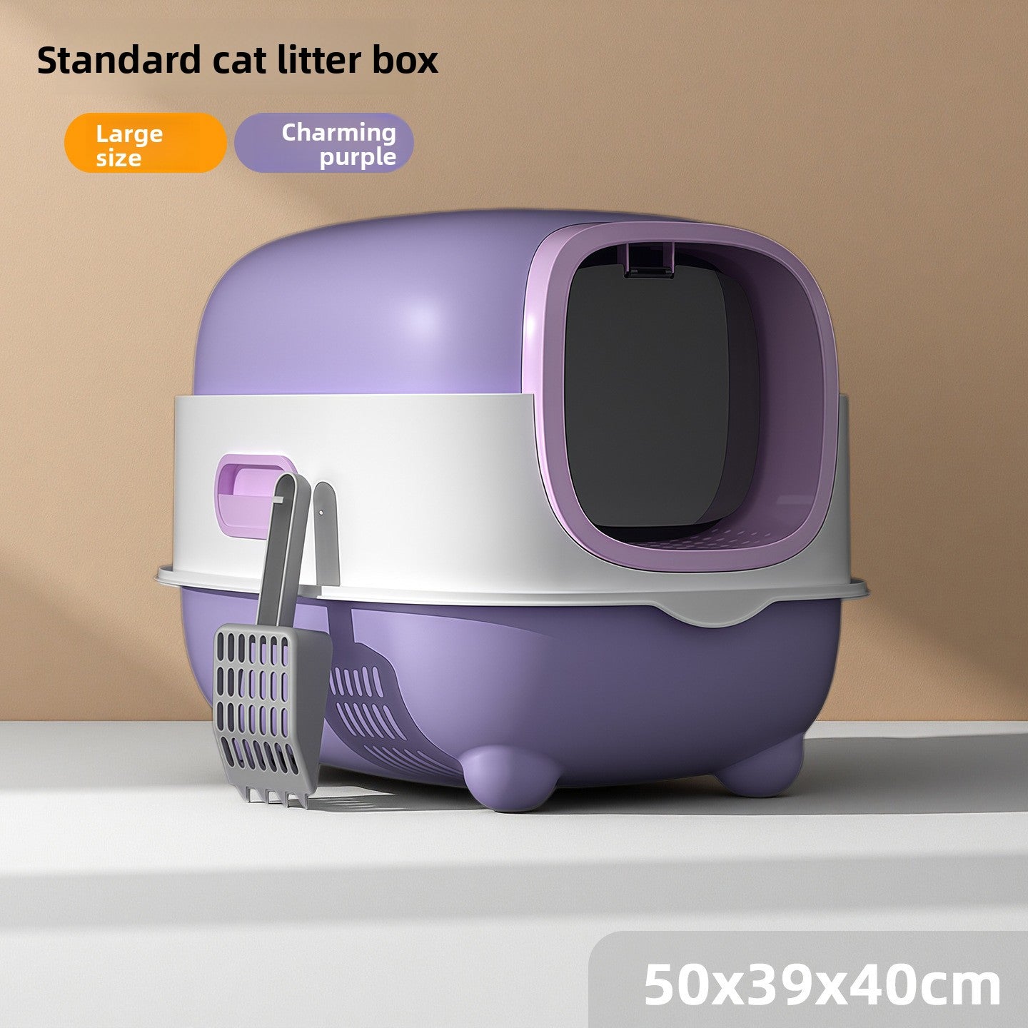 Katzentoilette mit UV-Sterilisation und Geruchskontrolle